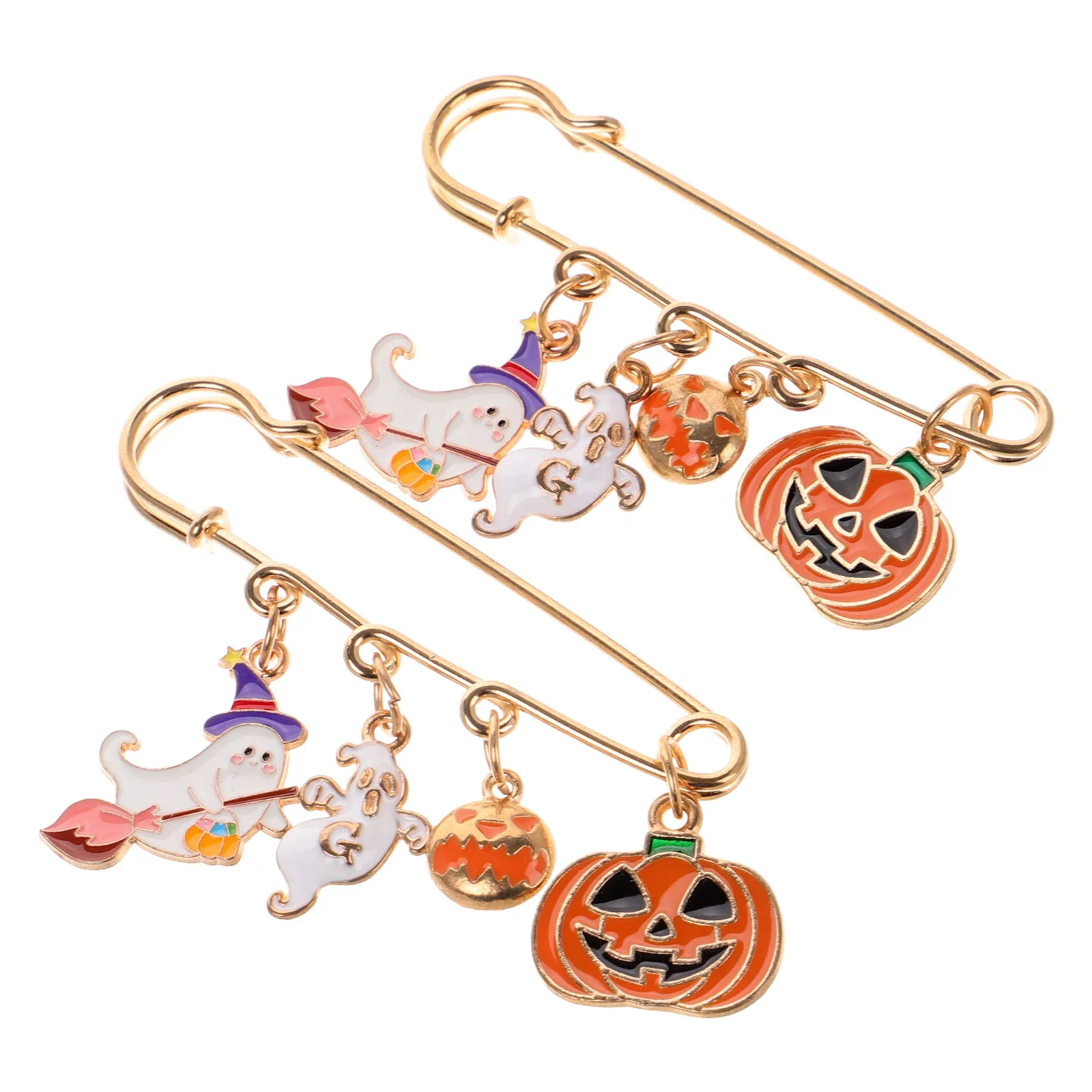 2 Pcs Pumpkin Brooch Cool Brooches for Clothes Clothing Women Cute Cartoon Halloween Ghost Pin Alloy
2 Pcs Pumpkin Brooch Cool Brooches for Clothes Clothing Women Cute Cartoon Halloween Ghost Pin Alloy