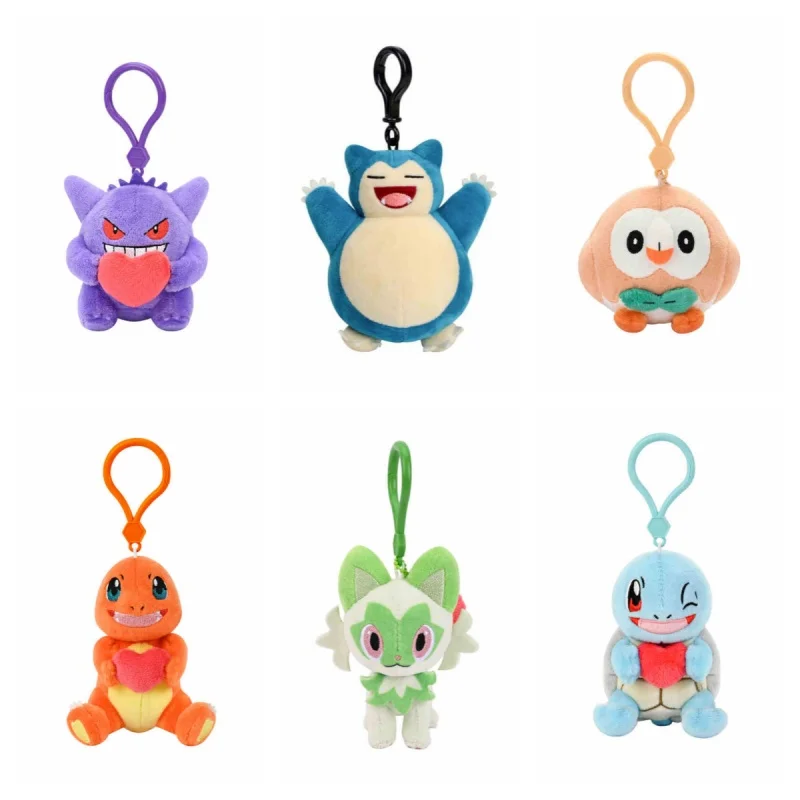 12cm Pokemon Pikachu Squirtle Charmander Kawaii Plush Toy Pendant School Bag Backpack Pendant Key Ring Small Doll Birthday Gifts
12cm Pokemon Pikachu Squirtle Charmander Kawaii Plush Toy Pendant School Bag Backpack Pendant Key Ring Small Doll Birthday Gifts