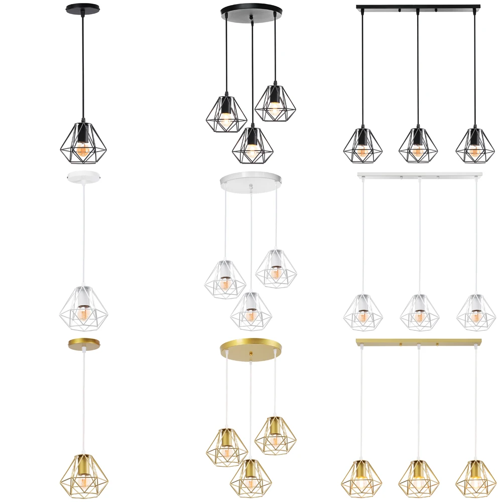Industrial Pendant Light Led Adjustable Hanging Lamp Shade for Home Kitchen Metal Cage Lighting for Kitchen Island Dining Room
Industrial Pendant Light Led Adjustable Hanging Lamp Shade for Home Kitchen Metal Cage Lighting for Kitchen Island Dining Room