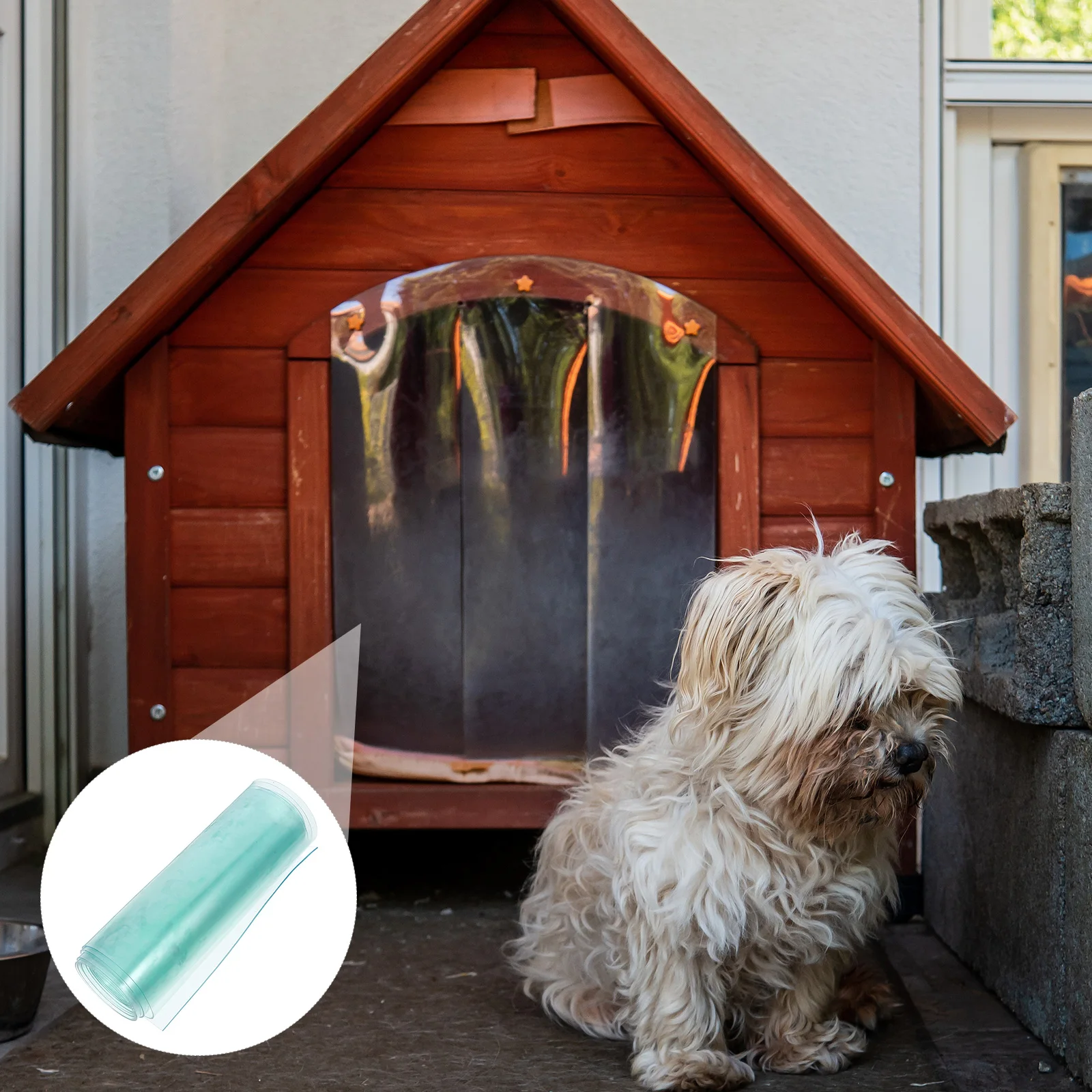 Transparent Replacement Flap Windproof Scratch Protector Vinyl Fits Various Sizes Dog House Door Curtain Plastic Dog Door
Transparent Replacement Flap Windproof Scratch Protector Vinyl Fits Various Sizes Dog House Door Curtain Plastic Dog Door