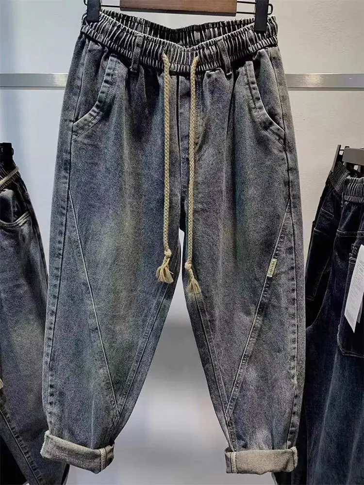 plus Size 300 Pou Retro Harem Cuffed Workwear Jeans Men Spring Autumn Trendy Loose Casual Sports Pants American Casual
plus Size 300 Pou Retro Harem Cuffed Workwear Jeans Men Spring Autumn Trendy Loose Casual Sports Pants American Casual