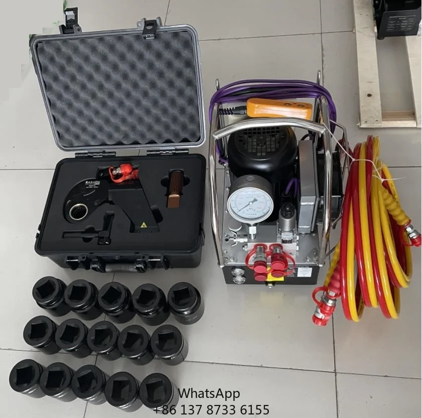 5MXTA 10.000PSI 1-1/2" 7420nm Square Drive Hydraulic Socket Torque Wrench
5MXTA 10.000PSI 1-1/2" 7420nm Square Drive Hydraulic Socket Torque Wrench