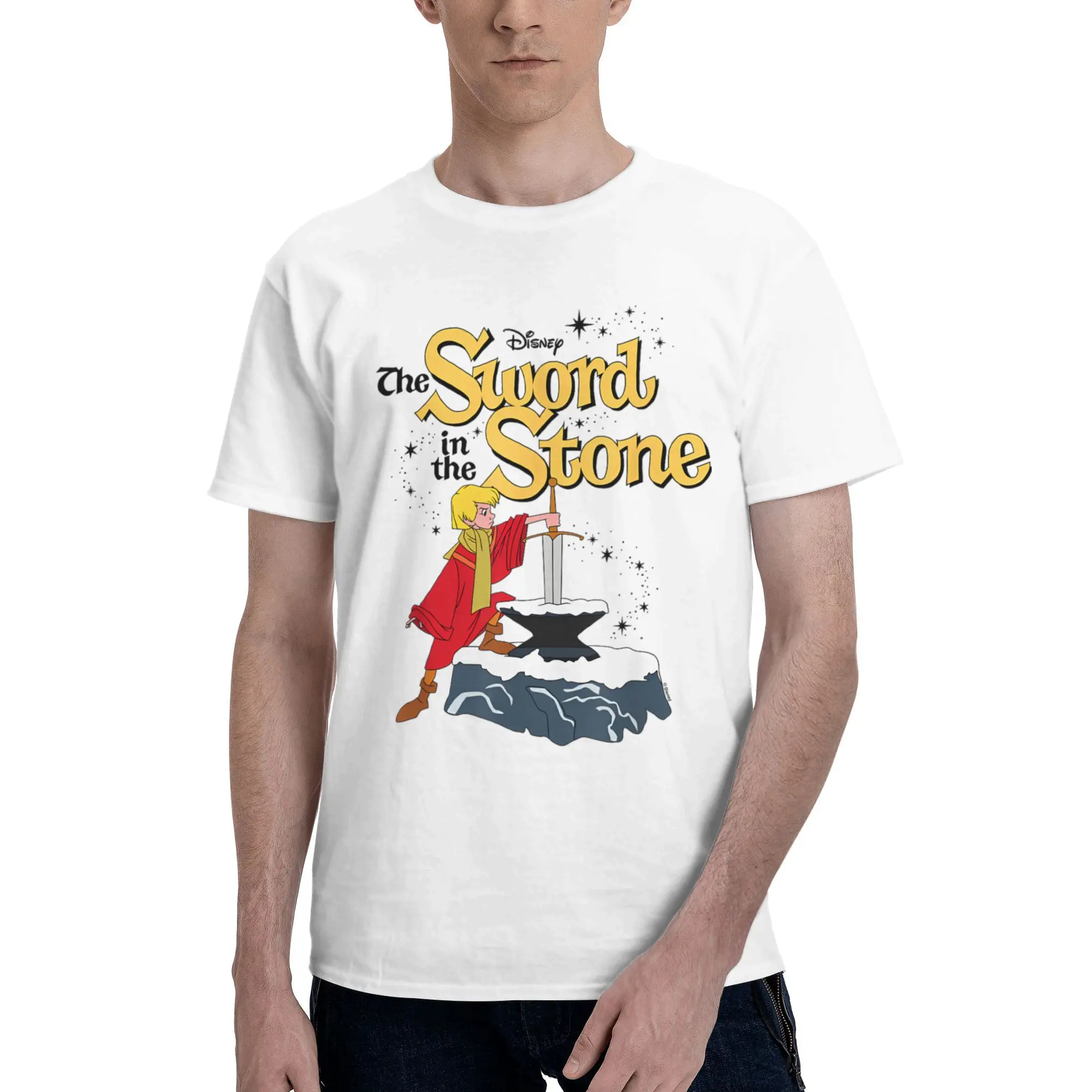 The Sword and the Stone Sword In The Stone Logo Printed T Shirts for Men Women Cotton Tee Shirt Clothing
The Sword and the Stone Sword In The Stone Logo Printed T Shirts for Men Women Cotton Tee Shirt Clothing