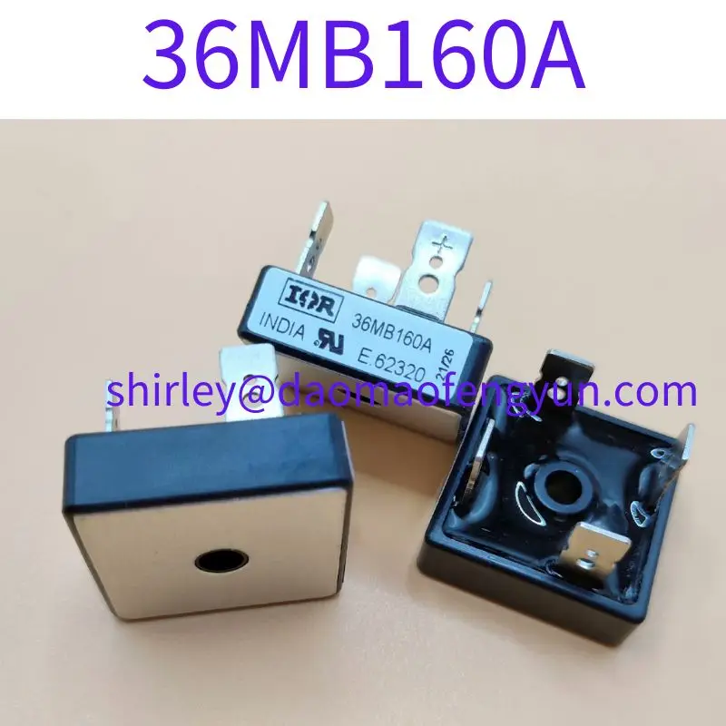 Brand New IR single-phase rectifier bridge 36MB160A 36MB120A 36MB100A 36MB80A 36MB60A 36MB40A 36MB20A
Brand New IR single-phase rectifier bridge 36MB160A 36MB120A 36MB100A 36MB80A 36MB60A 36MB40A 36MB20A