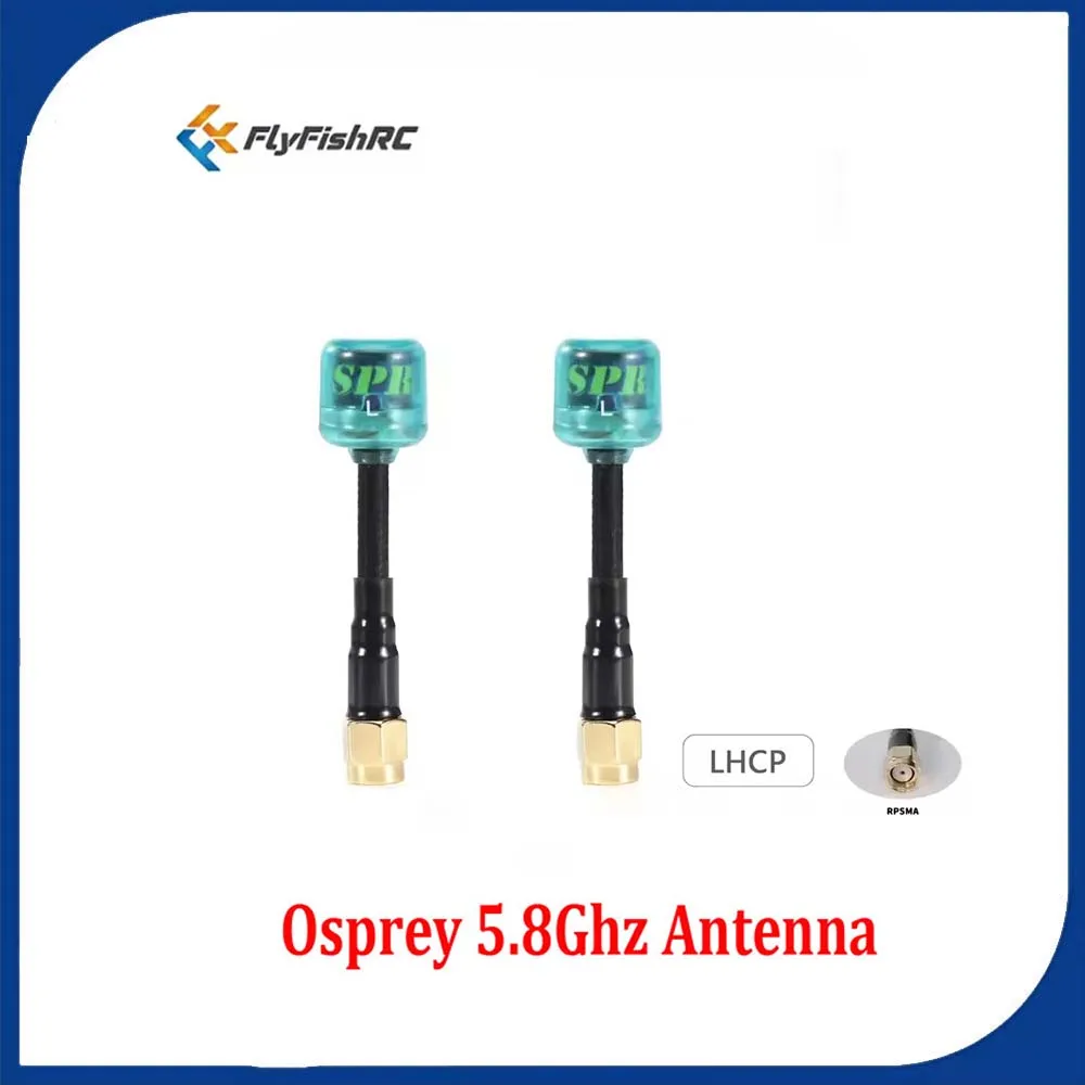 2pcs FlyFish RC Osprey 5.8Ghz Antenna SMA RPSMA IPEX/UFL MMCX LHCP/RHCP Antenna For FPV RC Freestyle Racing Drone Accessories
2pcs FlyFish RC Osprey 5.8Ghz Antenna SMA RPSMA IPEX/UFL MMCX LHCP/RHCP Antenna For FPV RC Freestyle Racing Drone Accessories