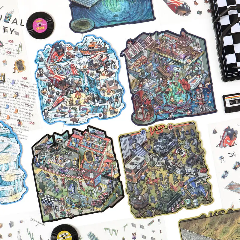 Набор из 3-х 3D-наклеек «Потерянный путь» для любителей карт: большие водонепроницаемые ландшафтные стикеры для автомобиля, аварийных ситуаций, гонок, скрапбукинга, дневников и канцелярских товаров
Набор из 3-х 3D-наклеек «Потерянный путь» для любителей карт: большие водонепроницаемые ландшафтные стикеры для автомобиля, аварийных ситуаций, гонок, скрапбукинга, дневников и канцелярских товаров