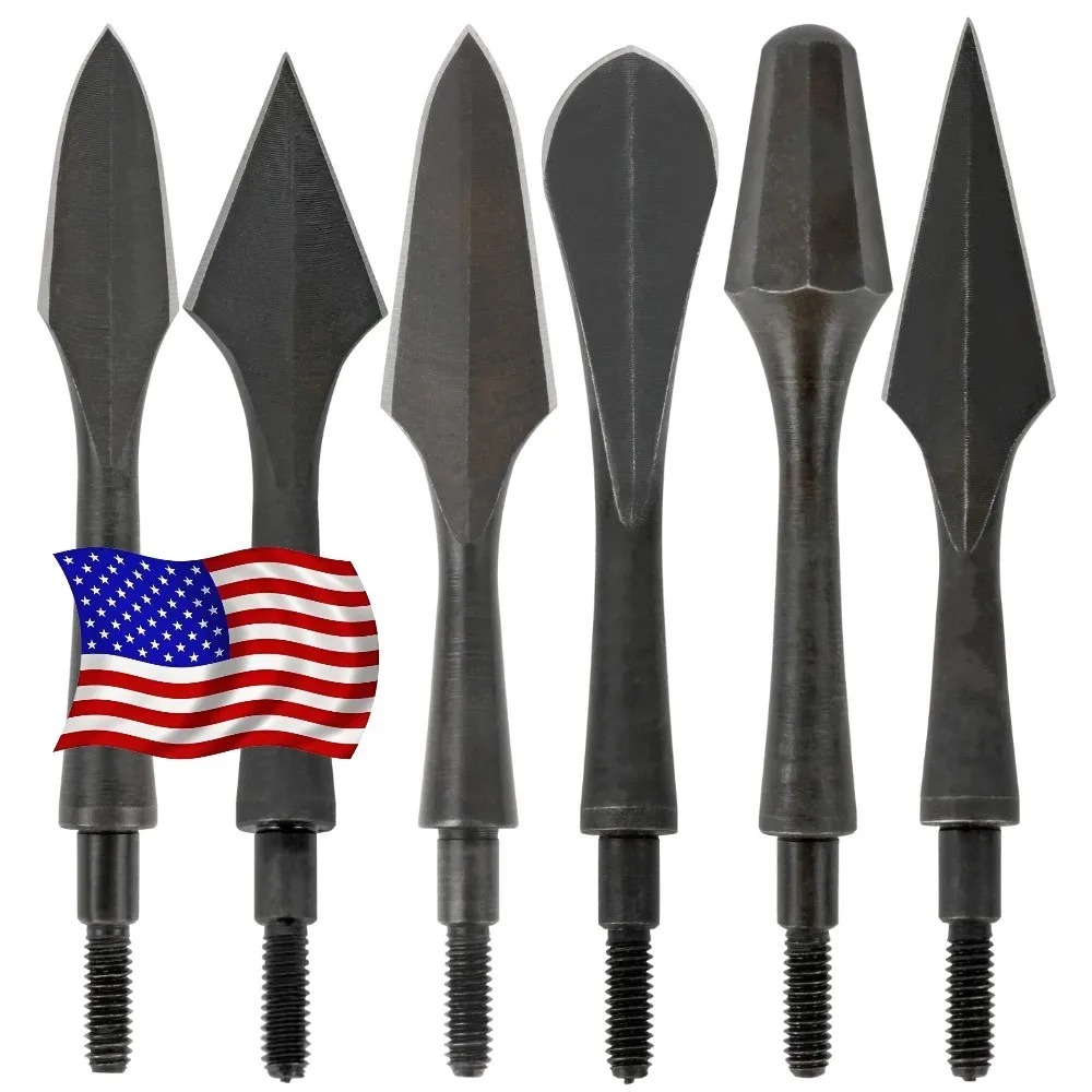 Arrowhead Broadheads 6Pcs, High Carbon Steel Sharp Points, Durable Tips for OD 7.8mm Arrow Shaft, Ideal for Hunting, Archery & Outdoor Shooting Accessories
Arrowhead Broadheads 6Pcs, High Carbon Steel Sharp Points, Durable Tips for OD 7.8mm Arrow Shaft, Ideal for Hunting, Archery & Outdoor Shooting Accessories