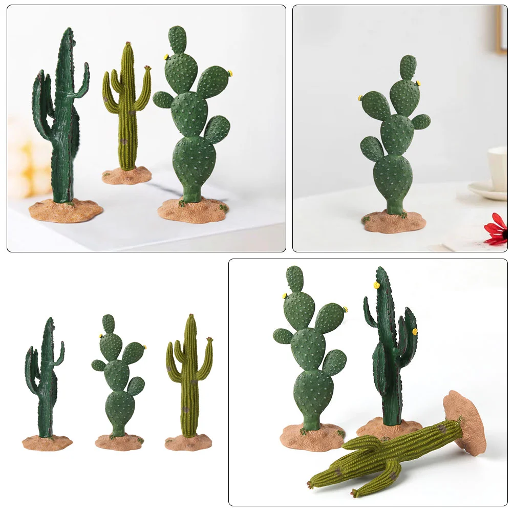3 Pcs Artificial Cactus Fake Home Decor Ornament Plants Desktop Decoration Animal Simulated Statue
3 Pcs Artificial Cactus Fake Home Decor Ornament Plants Desktop Decoration Animal Simulated Statue