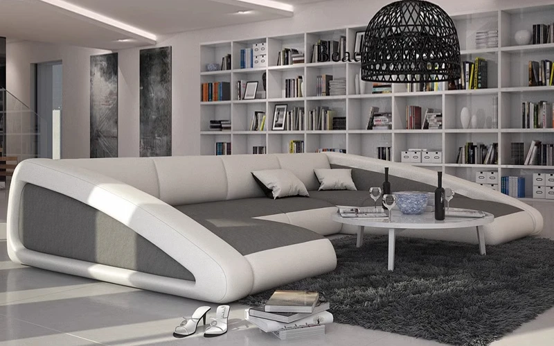Modern light luxury leather, first layer cowhide, high-end atmospheric U-shaped corner leather, sofa
Modern light luxury leather, first layer cowhide, high-end atmospheric U-shaped corner leather, sofa