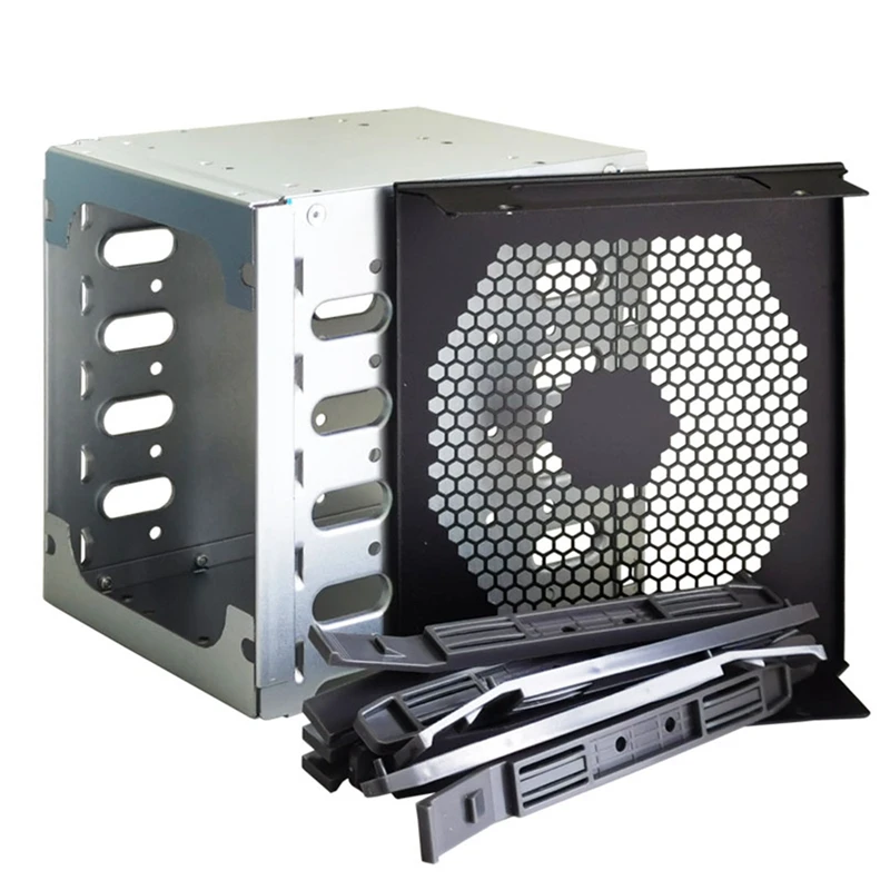 Large Capacity HDD Hard Drive Cage Rack 5.25 Inch To 5X 3.5 Inch SAS SATA Hard Drive Disk Tray For Computer Accessories
Large Capacity HDD Hard Drive Cage Rack 5.25 Inch To 5X 3.5 Inch SAS SATA Hard Drive Disk Tray For Computer Accessories
