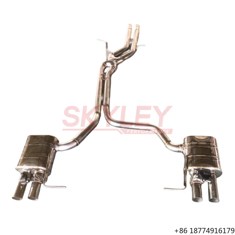 Выхлопная система Valvetronic Catback из нержавеющей стали для 8R SQ5 3.0 T с глушителем, автозапчасти для тюнинга, дистанционное управление, даунпайп
Выхлопная система Valvetronic Catback из нержавеющей стали для 8R SQ5 3.0 T с глушителем, автозапчасти для тюнинга, дистанционное управление, даунпайп