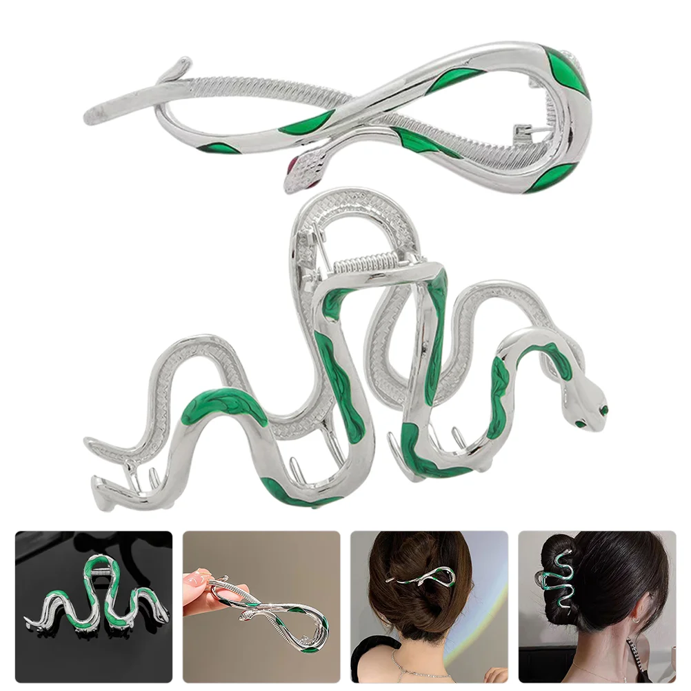 2Pcs Fashion Snake Claw Clip Hair Claw Hair Clip Hair Styling Tool Women Hair Accessory Snake Hair Claw Clip
2Pcs Fashion Snake Claw Clip Hair Claw Hair Clip Hair Styling Tool Women Hair Accessory Snake Hair Claw Clip