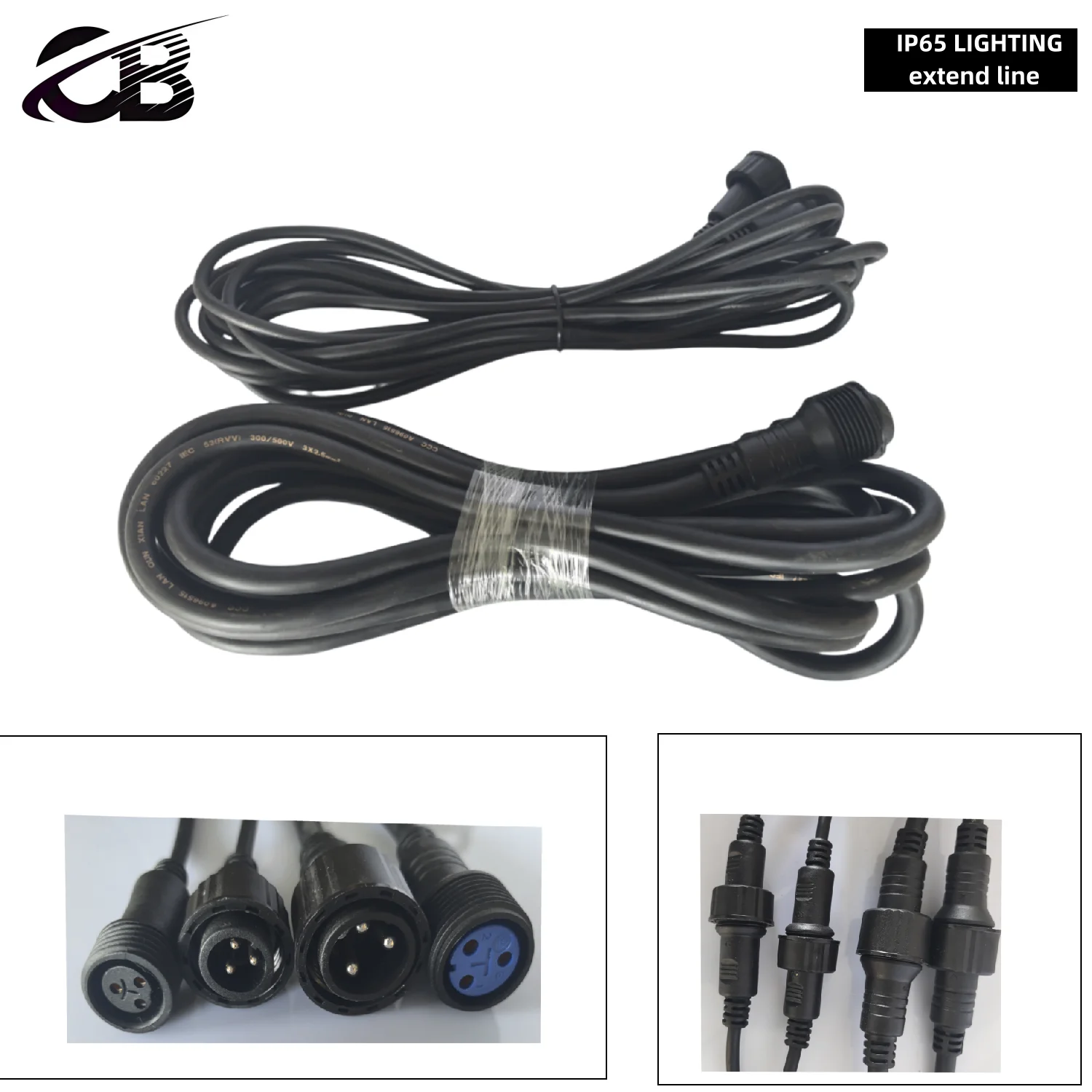 Waterproof lighting extension cable (power cord+dmx512 signal line) ip65 led wash light extend line professional dj accessories
Waterproof lighting extension cable (power cord+dmx512 signal line) ip65 led wash light extend line professional dj accessories