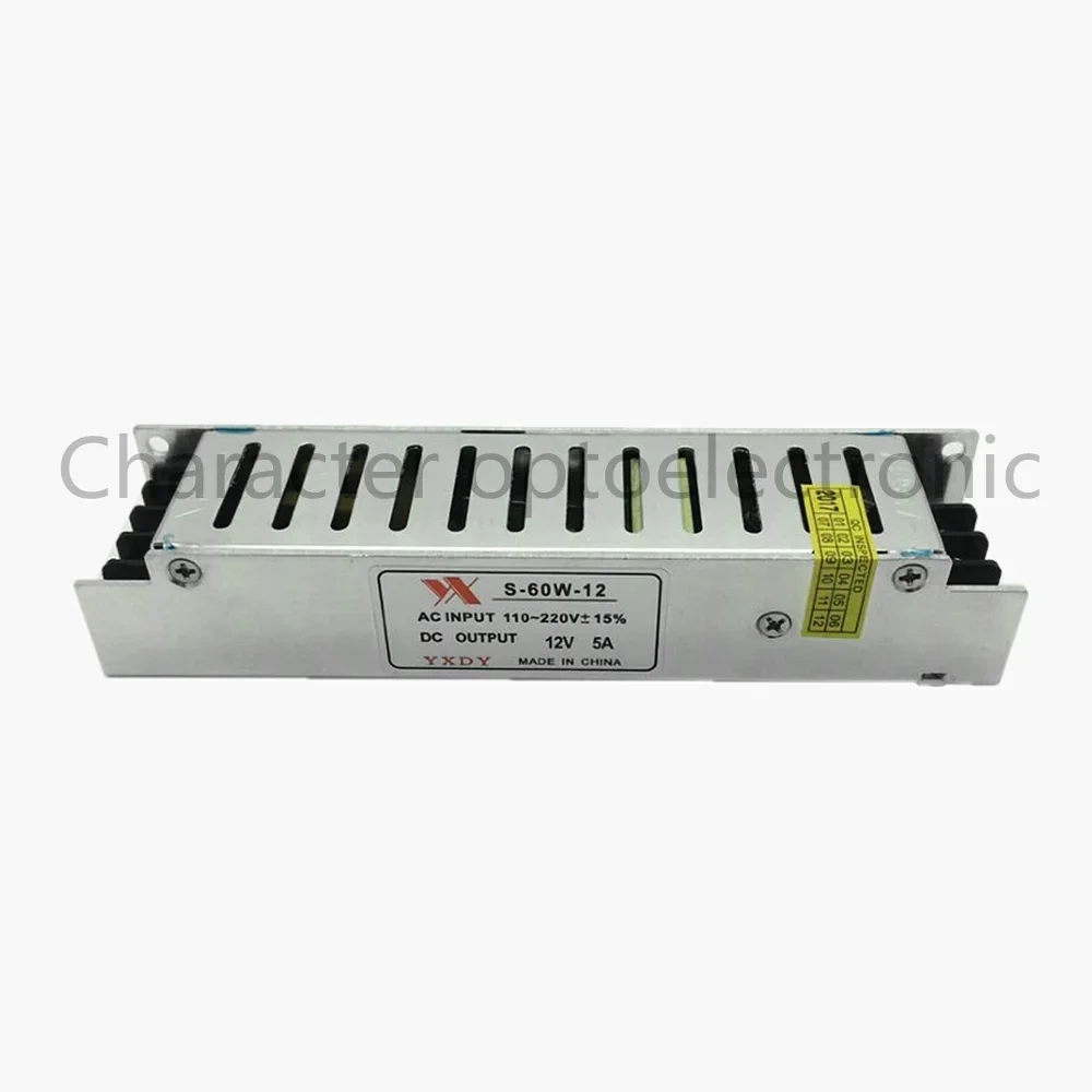 Lighting Transformers LED Driver AC85-265V DC12V 5A 60W Power Adapter 5A for LED Strip Light Switch Power Supply LED Driver
Lighting Transformers LED Driver AC85-265V DC12V 5A 60W Power Adapter 5A for LED Strip Light Switch Power Supply LED Driver
