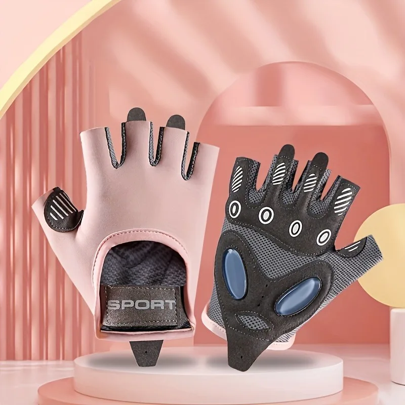 1 Pair Quick-Dry Breathable Sports Gloves - Non-Slip Half-Finger Design for Fishing & Cycling, Sun Protection
1 Pair Quick-Dry Breathable Sports Gloves - Non-Slip Half-Finger Design for Fishing & Cycling, Sun Protection