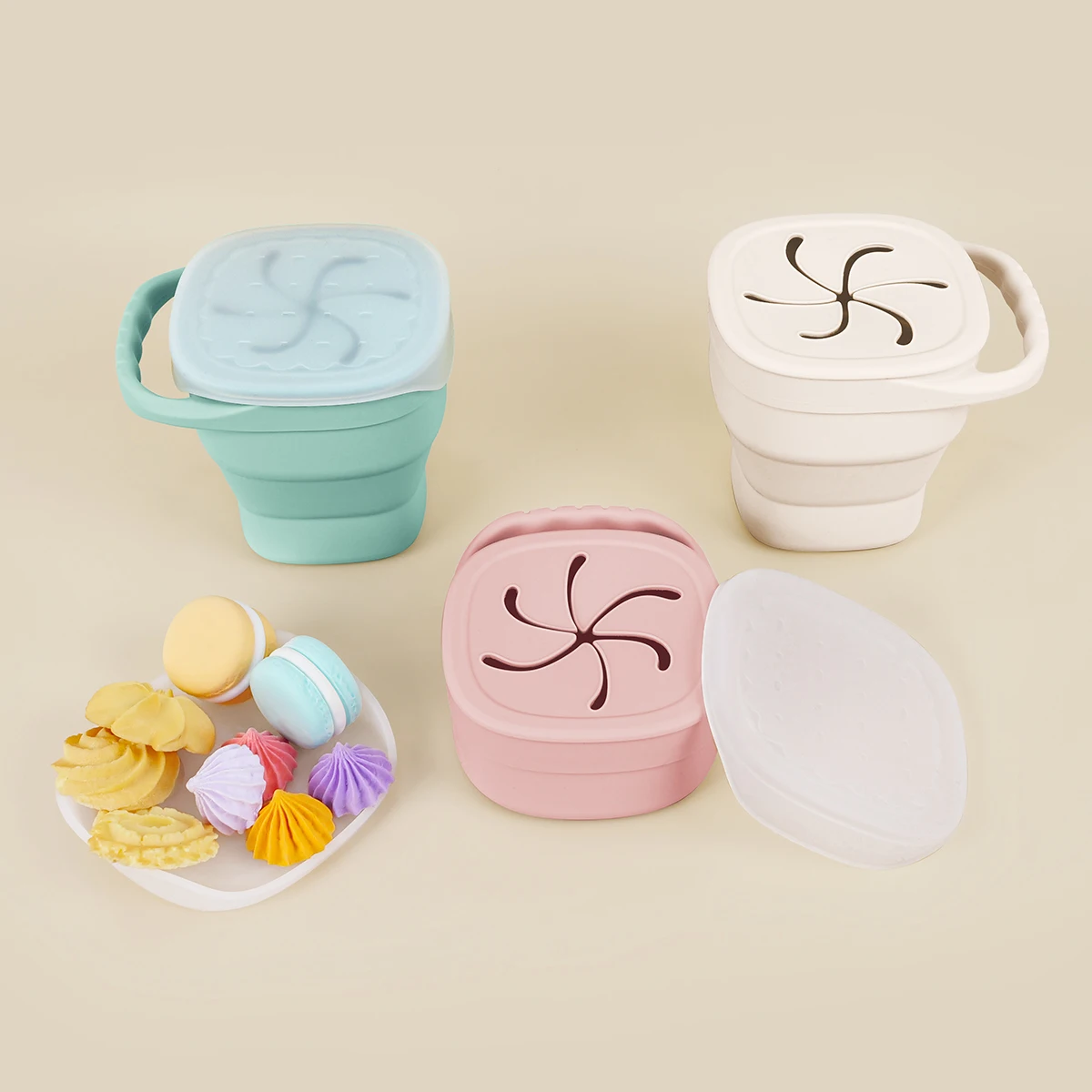 Baby Silicone Snack Cup Baby Portable Baby Snack Box Feeding Trianing Baby Food Storage Soft Silicone Snack Box Boys Girls Gifts
Baby Silicone Snack Cup Baby Portable Baby Snack Box Feeding Trianing Baby Food Storage Soft Silicone Snack Box Boys Girls Gifts