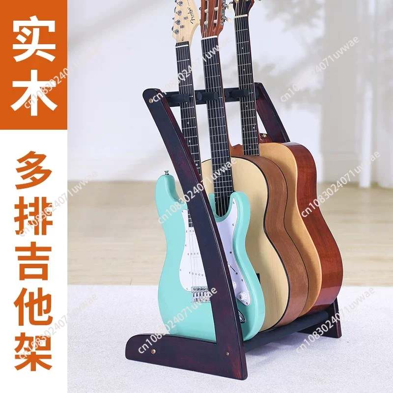 Wood Guitar Stand Multiple Guitars Floor Mounted Vertical Braet Home Use Multi-head Guitar Support Ra
Wood Guitar Stand Multiple Guitars Floor Mounted Vertical Braet Home Use Multi-head Guitar Support Ra