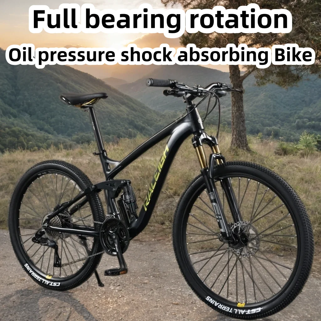 27.5-inch soft tail mountain bike aluminum frame hydraulic dual shock absorbing off-road bike hydraulic disc brake MTB Bicycle
27.5-inch soft tail mountain bike aluminum frame hydraulic dual shock absorbing off-road bike hydraulic disc brake MTB Bicycle