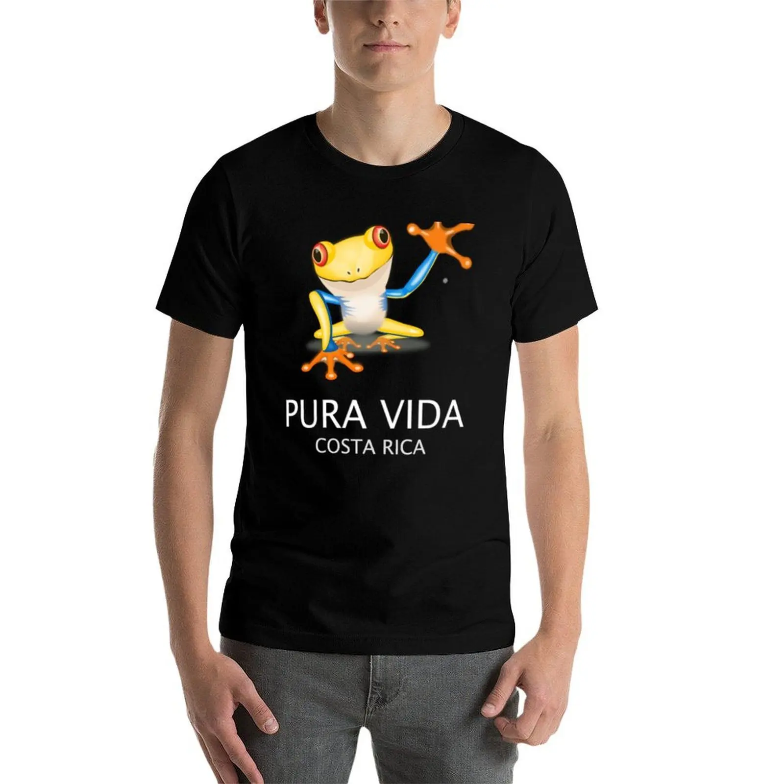 Costa Rica Tree Frog Pura Vida Fitted T-Shirt cotton t shirts high quality t shirt man designer T-Shirt
Costa Rica Tree Frog Pura Vida Fitted T-Shirt cotton t shirts high quality t shirt man designer T-Shirt
