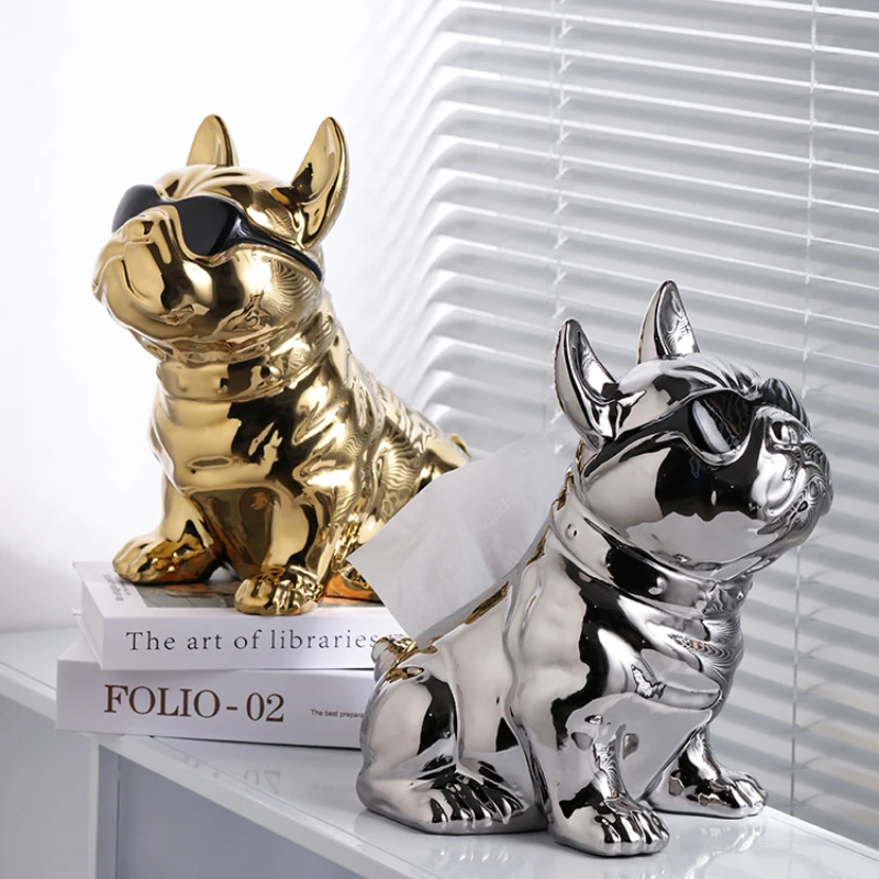 High-grade Dog Tissue Box Simple Creative Living Room Household Desk Decoration Dining Room Table Tissue Box Ceramic Decoration
High-grade Dog Tissue Box Simple Creative Living Room Household Desk Decoration Dining Room Table Tissue Box Ceramic Decoration