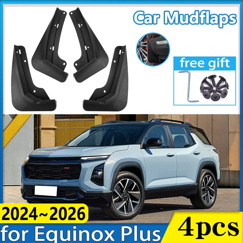 Car Front Mudflap for Chevrolet Equinox Plus 2024 Accessories 2025 2026 Anti-fouling Fender Mud Guards Flap Protection Mudguards
Car Front Mudflap for Chevrolet Equinox Plus 2024 Accessories 2025 2026 Anti-fouling Fender Mud Guards Flap Protection Mudguards