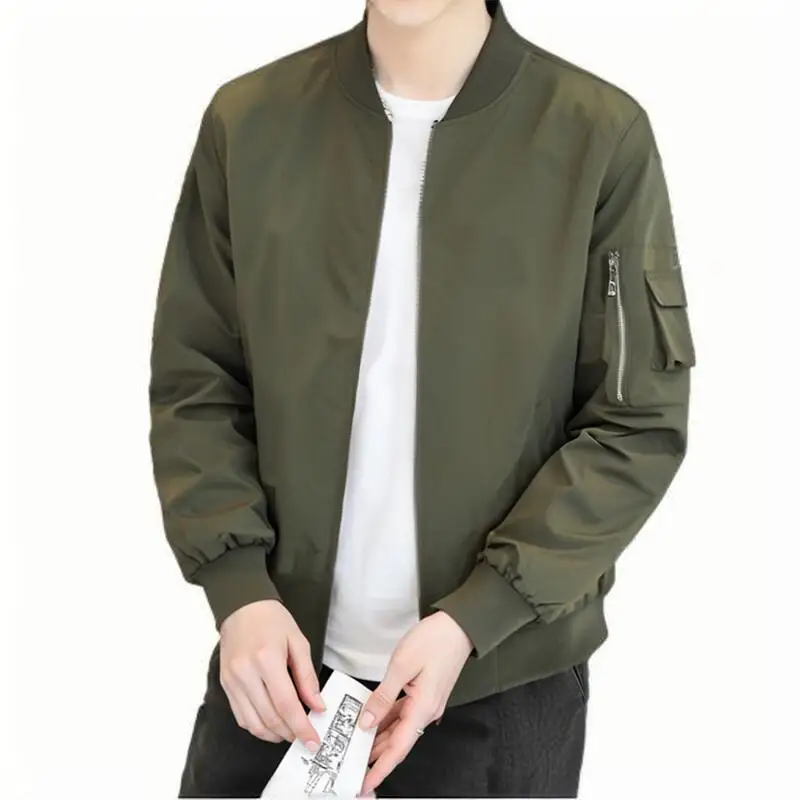 ZG Baseball jacket men's spring and autumn new casual Korean style slim short jacket tops men
ZG Baseball jacket men's spring and autumn new casual Korean style slim short jacket tops men