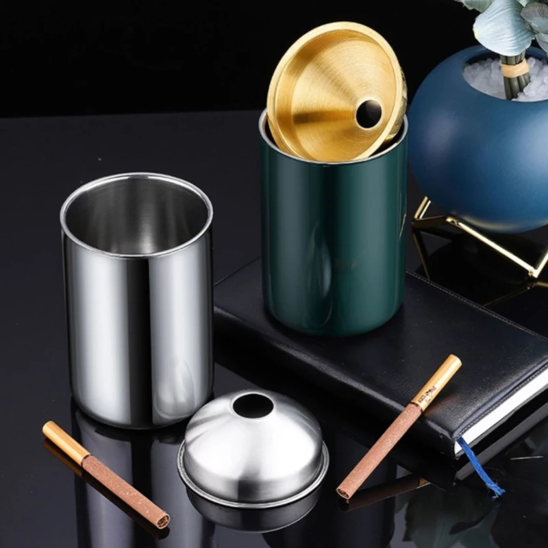 Creative Funnel Ashtray Stainless Steel Thickened Home Office Smoking Discs Anti-flying Ash Cigarette Butt Tool
Creative Funnel Ashtray Stainless Steel Thickened Home Office Smoking Discs Anti-flying Ash Cigarette Butt Tool