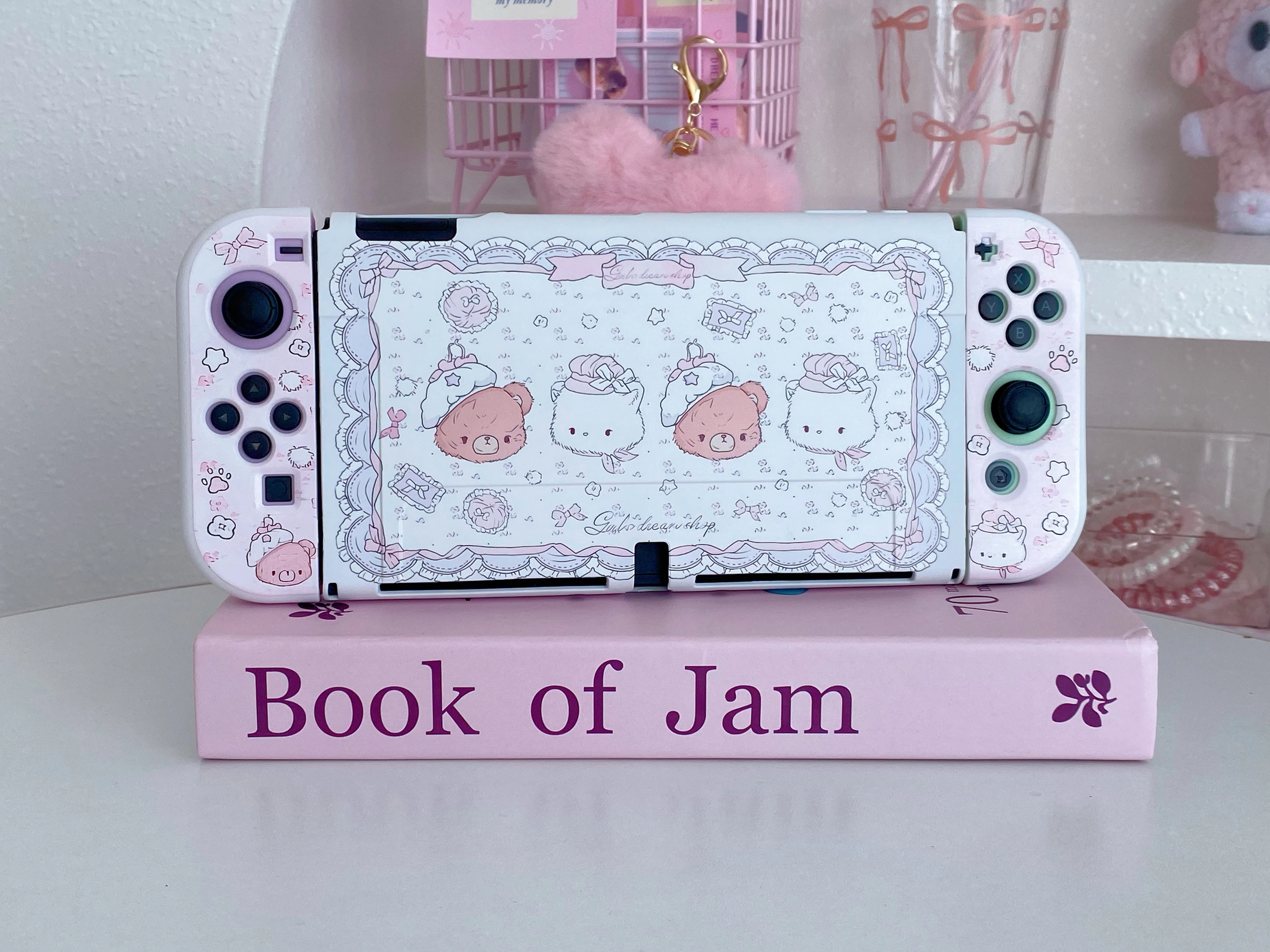Чехол для Nintendo Switch Oled Funda Cover Shell Dockable Защитный Kawaii Bear Белый ТПУ Переключатель Аксессуары Контроллер JoyCon
Чехол для Nintendo Switch Oled Funda Cover Shell Dockable Защитный Kawaii Bear Белый ТПУ Переключатель Аксессуары Контроллер JoyCon