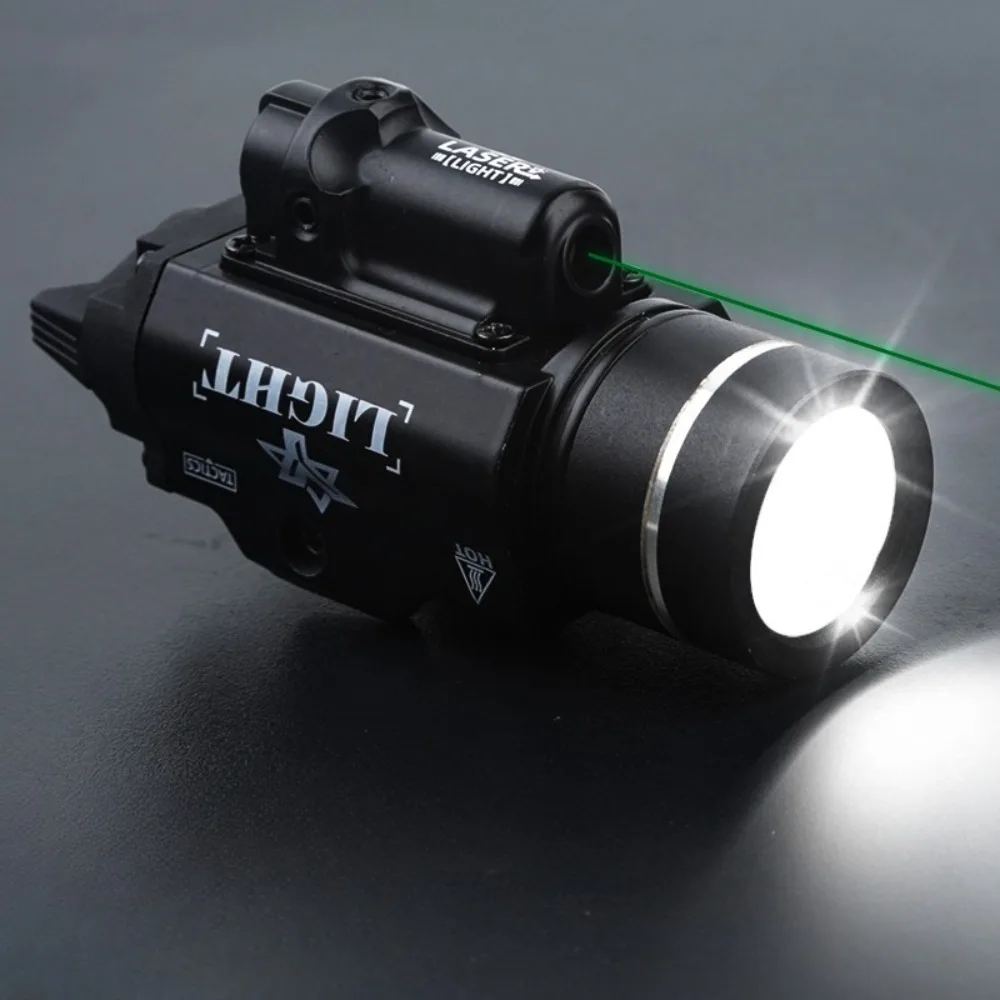 800 Lumens Hunting Gun Light Combo Red/Green Dot Type-C Rechargeable LED Flashlight Fit 20mm Rail for Outdoor Hunting Shooting
800 Lumens Hunting Gun Light Combo Red/Green Dot Type-C Rechargeable LED Flashlight Fit 20mm Rail for Outdoor Hunting Shooting