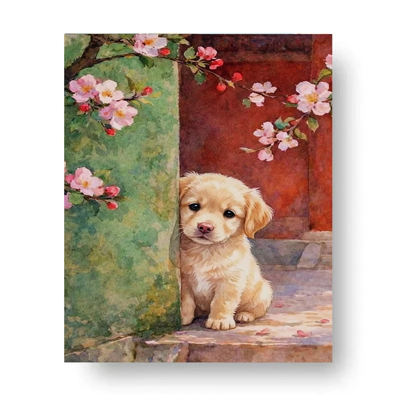 CHENISTORY Painting By Numbers Dog Animal Drawing On Canvas HandPainted Art Gift DIY Pictures By Number Kits Home Decoration
CHENISTORY Painting By Numbers Dog Animal Drawing On Canvas HandPainted Art Gift DIY Pictures By Number Kits Home Decoration