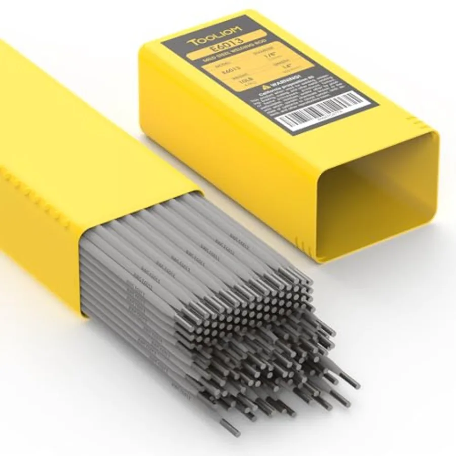 TOOLIOM E6013 Welding Rod 1/8" 10LB Carbon Steel Stick Electrodes
TOOLIOM E6013 Welding Rod 1/8" 10LB Carbon Steel Stick Electrodes