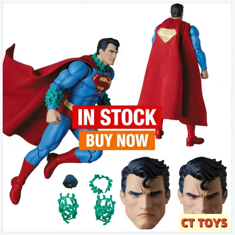 100%Original New Hot CT Toys DC Superman Hush MAFEX 117 1/12 Action Figure Collectible Statue Model Toy Gift
100%Original New Hot CT Toys DC Superman Hush MAFEX 117 1/12 Action Figure Collectible Statue Model Toy Gift