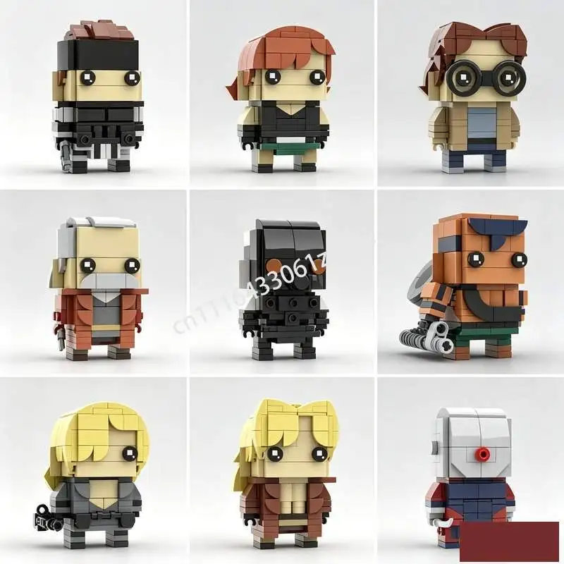 1276PCS Metal Gear Solid Character Collection MOC Creative Puzzle Model Custom Building Blocks DIY Assembly Educational Toy Gift
1276PCS Metal Gear Solid Character Collection MOC Creative Puzzle Model Custom Building Blocks DIY Assembly Educational Toy Gift