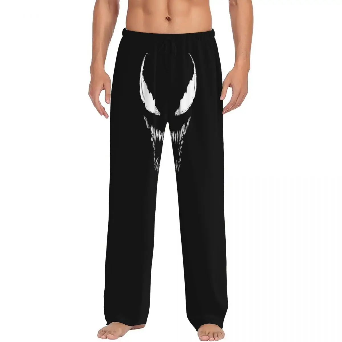 Мужские пижамные штаны с принтом «Супергерой» Venom, одежда для сна, штаны для сна с карманами 
Мужские пижамные штаны с принтом «Супергерой» Venom, одежда для сна, штаны для сна с карманами