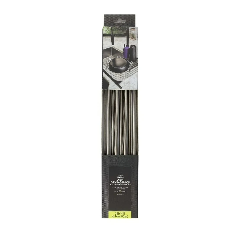 RV Travel Roll-up Drying Rack, Black, 17.2-inch
RV Travel Roll-up Drying Rack, Black, 17.2-inch