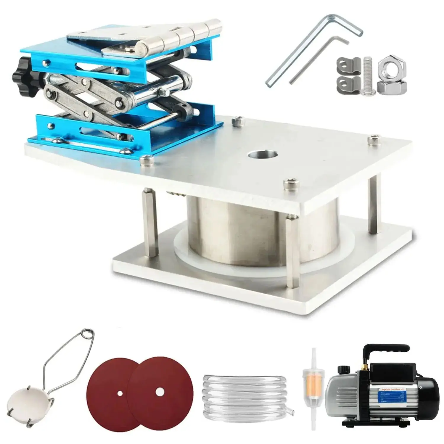 Metal Casting Vacuum Table Kit With vacuum pump – DIY Jewelry Plaster Mold Machine for Gold, Silver & Copper
Metal Casting Vacuum Table Kit With vacuum pump – DIY Jewelry Plaster Mold Machine for Gold, Silver & Copper