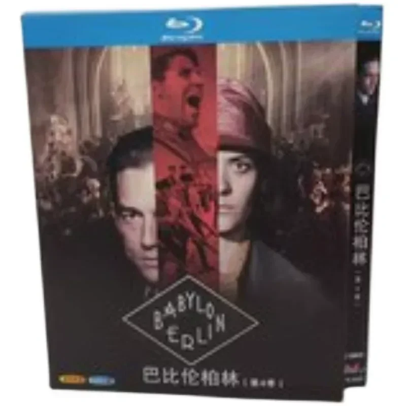BD Blu-ray German drama Babylon Berlin Season 4 Babylon Berlin Official Edition 3-disc box
BD Blu-ray German drama Babylon Berlin Season 4 Babylon Berlin Official Edition 3-disc box