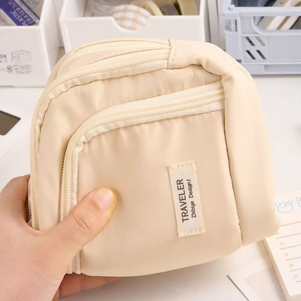 Stationery Multi-purpose Pencil Bag Multi-layer Aesthetic Pen Case Large-capacity Simple Desk Organizer Storage Pouch Student
Stationery Multi-purpose Pencil Bag Multi-layer Aesthetic Pen Case Large-capacity Simple Desk Organizer Storage Pouch Student
