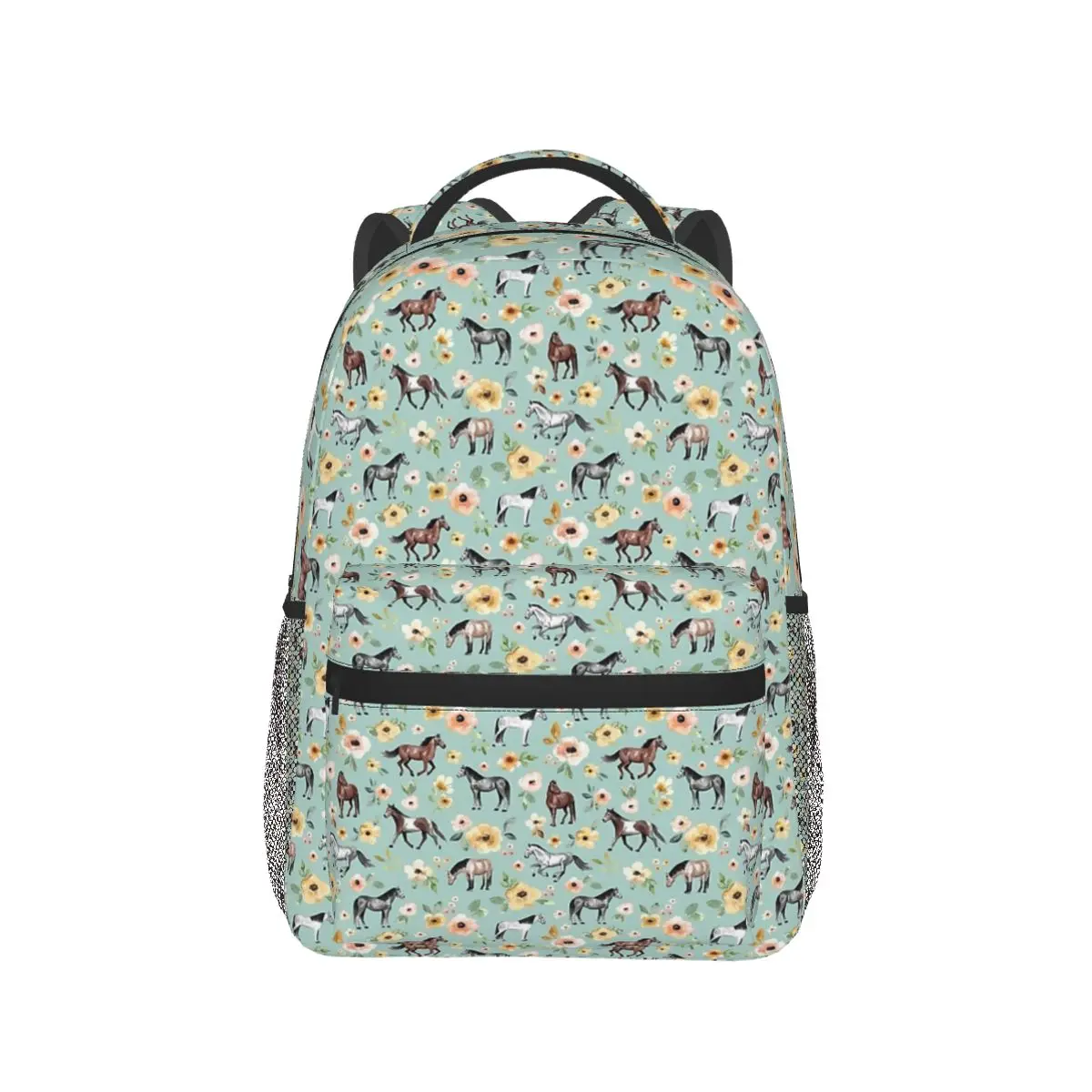 Horses With Flowers, Sunrise Floral, Blue, Horse Decor, Backpack Backpack Daypack BookBag School Bag Shoulder Bags for Men Women
Horses With Flowers, Sunrise Floral, Blue, Horse Decor, Backpack Backpack Daypack BookBag School Bag Shoulder Bags for Men Women