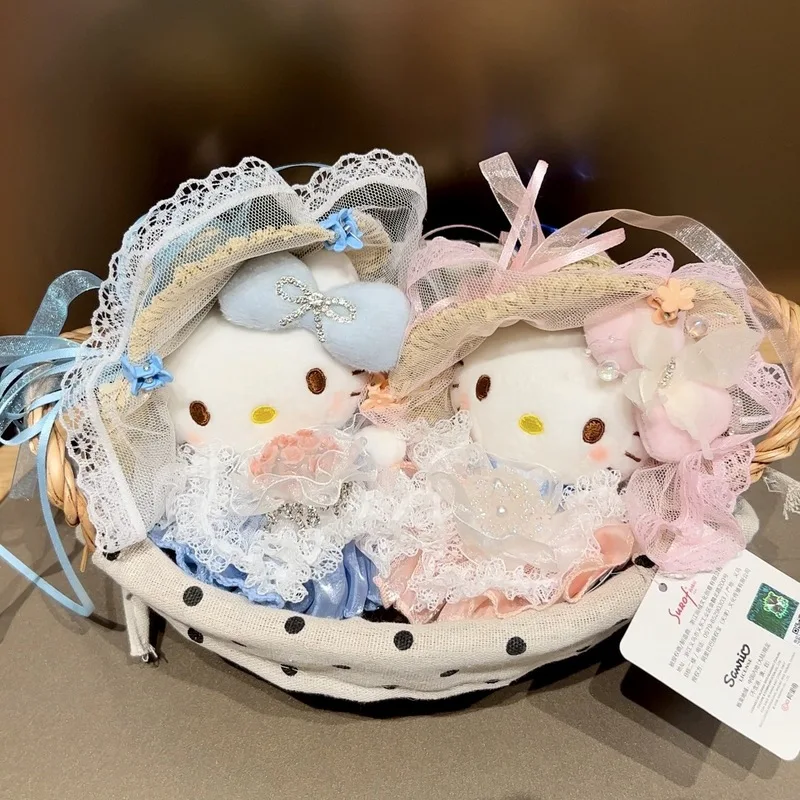 15CM anime Hello Kitty cosplay cross-dressing gauze series cartoon plush doll keychain kawaii school bag pendant holiday gift
15CM anime Hello Kitty cosplay cross-dressing gauze series cartoon plush doll keychain kawaii school bag pendant holiday gift