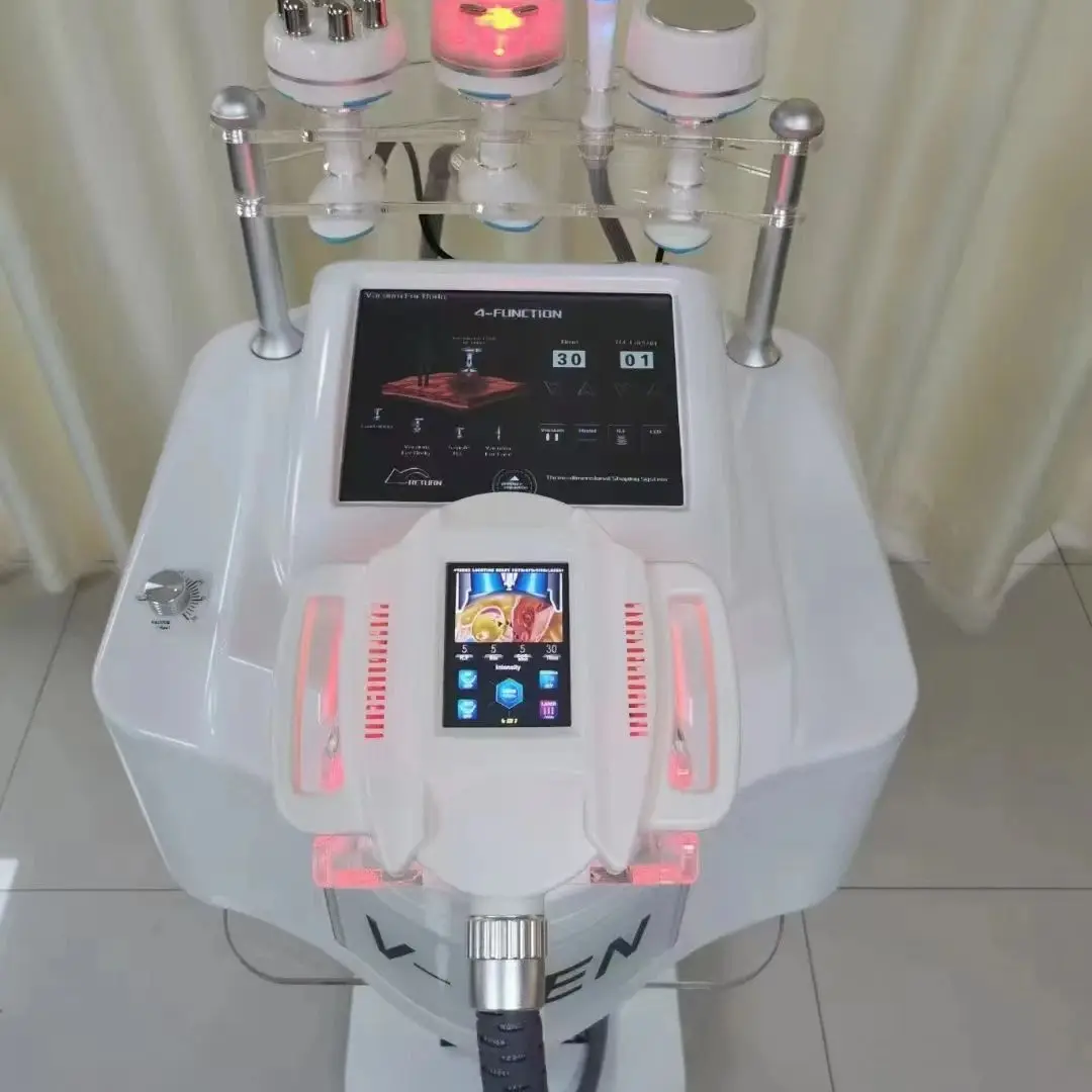 MYOSLIM V10 Table 5 In 1 40K Cavitation RF Vacuum Body Slimming Machine Weight Loss Skin Tightening Device
MYOSLIM V10 Table 5 In 1 40K Cavitation RF Vacuum Body Slimming Machine Weight Loss Skin Tightening Device