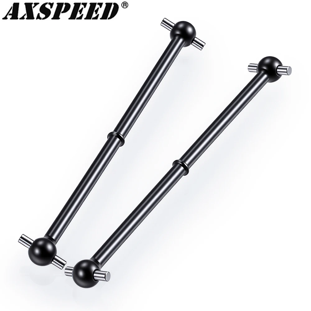 AXSPEED Aluminum Alloy Rear CVD Drive Shafts Dogbone for 1/10 Tamiya DT02 DF03 RC Buggy Upgrade Parts
AXSPEED Aluminum Alloy Rear CVD Drive Shafts Dogbone for 1/10 Tamiya DT02 DF03 RC Buggy Upgrade Parts