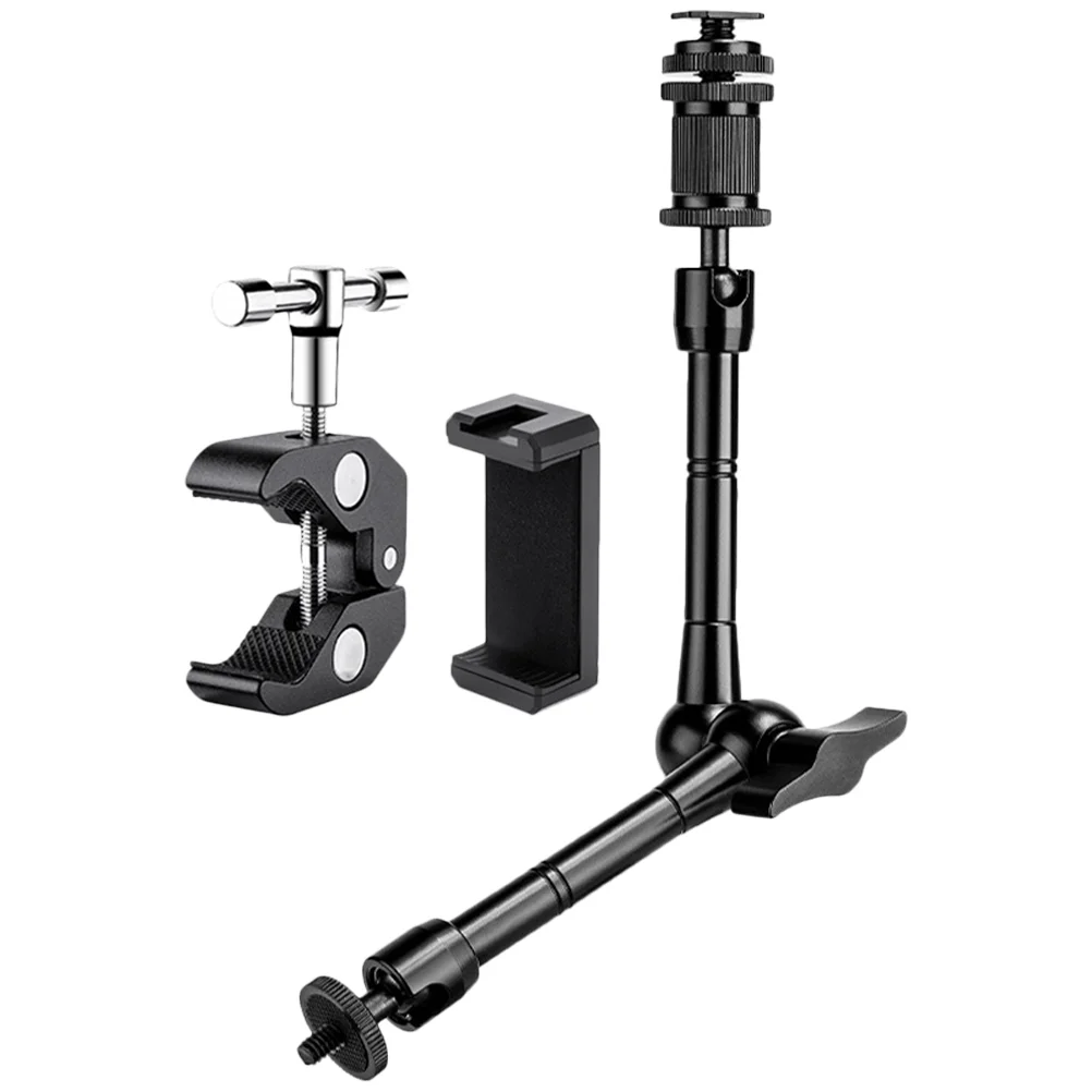 Headrest 11-inch Arm Combination Monitor Gimbal Bracket Desk Mobile Phone Stand Car Holder Cellphone
Headrest 11-inch Arm Combination Monitor Gimbal Bracket Desk Mobile Phone Stand Car Holder Cellphone