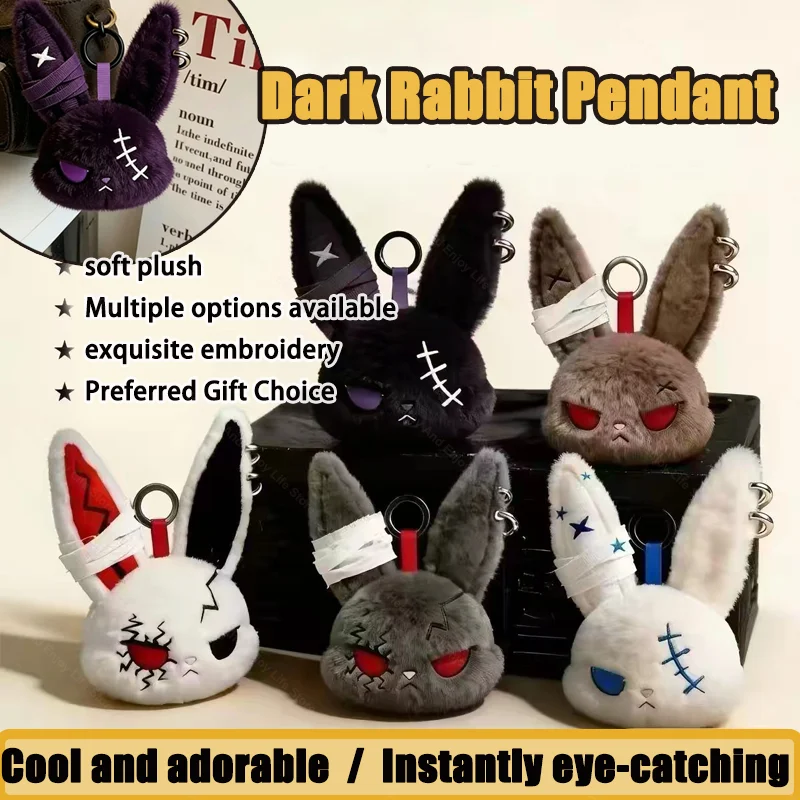 Gothic Bunny Pendant Keychain RabbitBag Charm with Bandage Desian Kawaii Key Ring Pendant Car Bag Ornament Girl Child Gift Decor
Gothic Bunny Pendant Keychain RabbitBag Charm with Bandage Desian Kawaii Key Ring Pendant Car Bag Ornament Girl Child Gift Decor