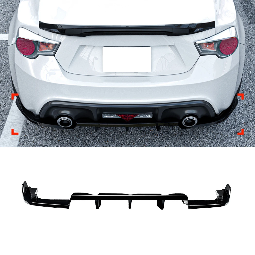 Car Rear Bumper Diffuser Lip Splitters Spoiler Rear Bumper ABS Protector Guard For Toyota GT86 Subaru BRZ Scion FR-S 2013-2020
Car Rear Bumper Diffuser Lip Splitters Spoiler Rear Bumper ABS Protector Guard For Toyota GT86 Subaru BRZ Scion FR-S 2013-2020