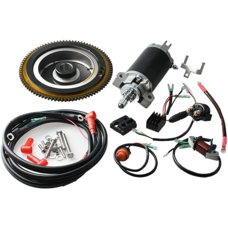 Комплект электрического запуска для 2-тактного стартера Yamaha T40, 40 л.с., модель 66T, заменяет детали
Комплект электрического запуска для 2-тактного стартера Yamaha T40, 40 л.с., модель 66T, заменяет детали