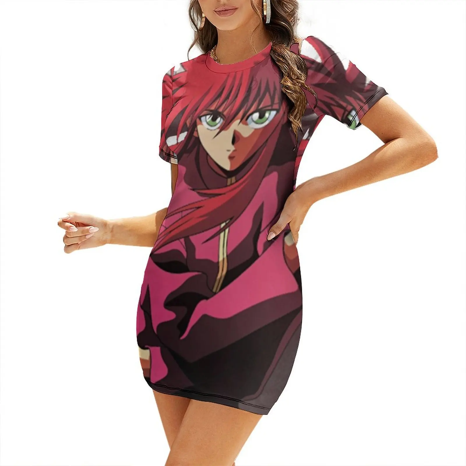 Kurama Short Sleeved Dress Woman clothes summer women's suit long dresses for women
Kurama Short Sleeved Dress Woman clothes summer women's suit long dresses for women