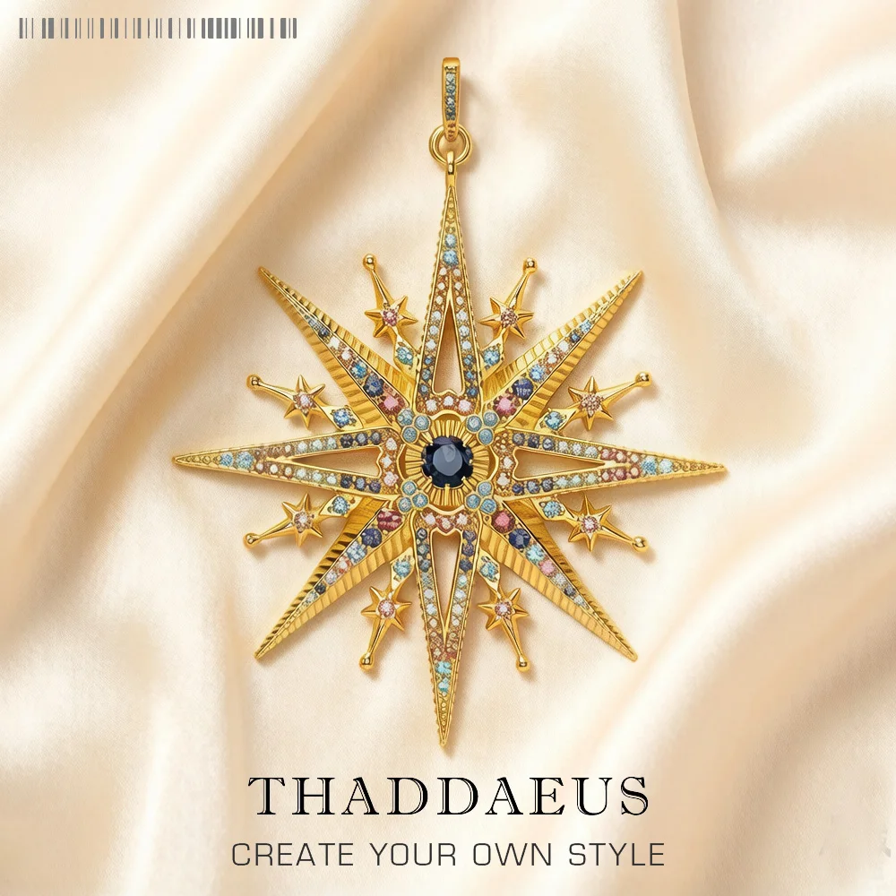 Pendants Royalty Star Golden,Spring Jewelry Vintage 925 Sterling Silver Accessorie Handcrafted Gift For Women Men
Pendants Royalty Star Golden,Spring Jewelry Vintage 925 Sterling Silver Accessorie Handcrafted Gift For Women Men