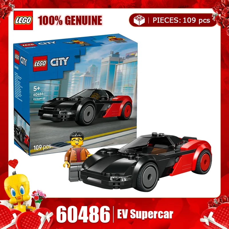 Lego City Series 60486 Electric Supercar Boys and Girls Children's Puzzle Building Toy Gift
Lego City Series 60486 Electric Supercar Boys and Girls Children's Puzzle Building Toy Gift