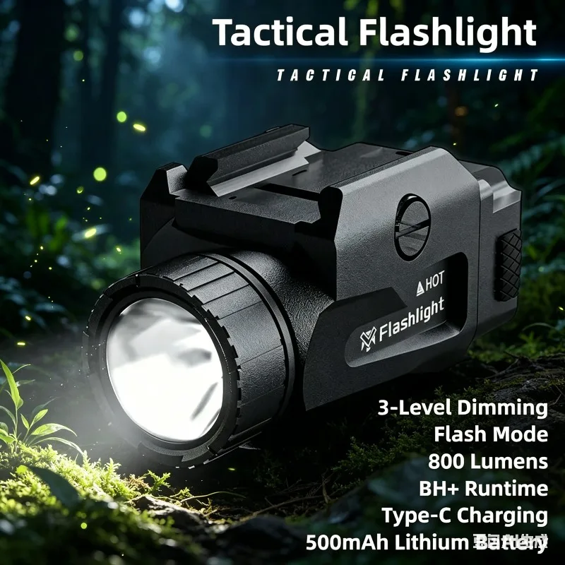 New 800LM Military LED Lamp 4 Level USB Powered Rapid Detach Fit Picatinny Rail Outdoor Gear Accessory
New 800LM Military LED Lamp 4 Level USB Powered Rapid Detach Fit Picatinny Rail Outdoor Gear Accessory
